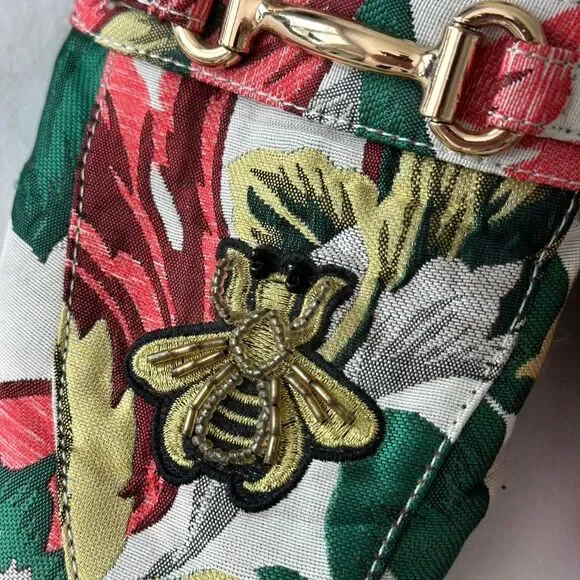 Steve Madden Kandi Queen Bee Flats Mules Floral Women's 9 - Picture 5 of 5